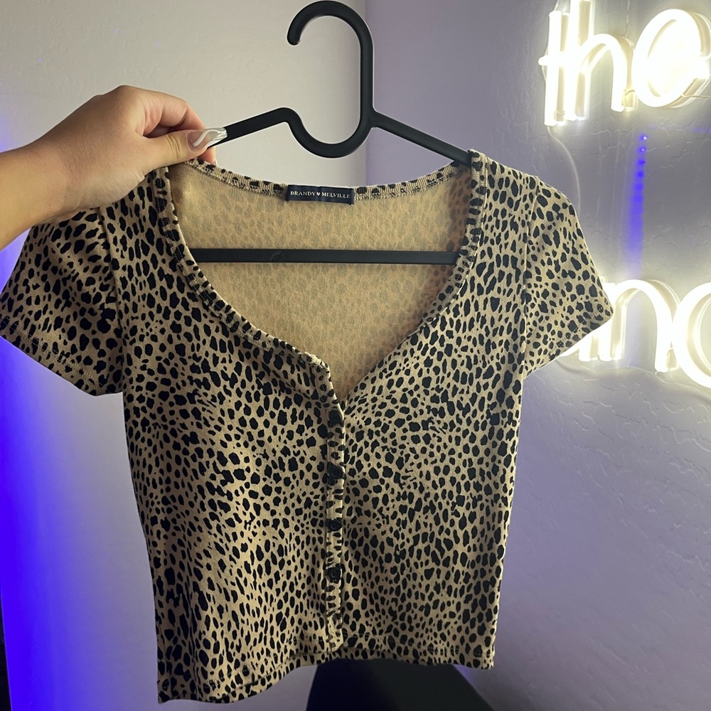 cheetah brandy top